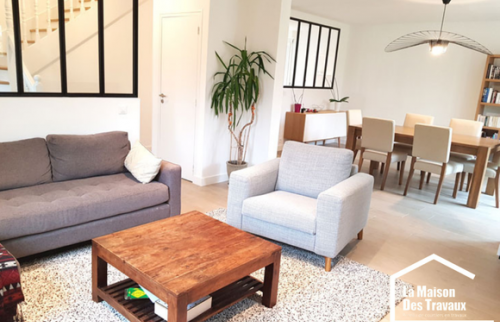 Rénovation des sols et des peintures du salon