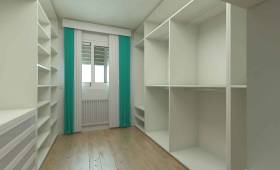 Dressing sur mesure dans un appartement Parisien - Quartier des Batignolles