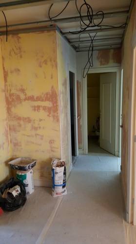 Rénovation Appartement Lyon 8 - Travaux en cours