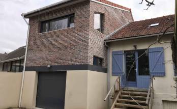 Création d’une extension de maison avec garage et étage à Douvaine par La Maison Des Travaux d’Annemasse