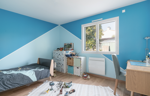 Création de deux chambres pour enfants à Vertou