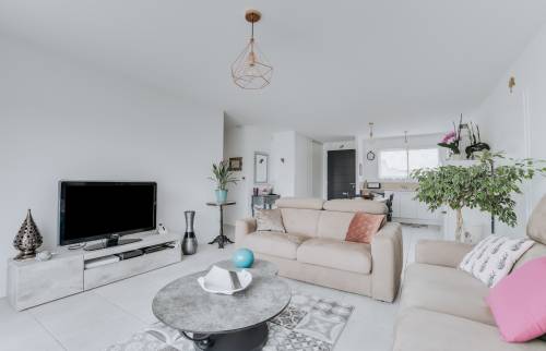 Rénovation salon à Octeville (50130)