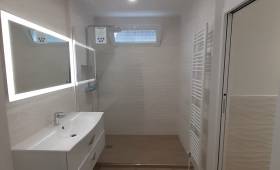 renovation d'une salle de bain moderne