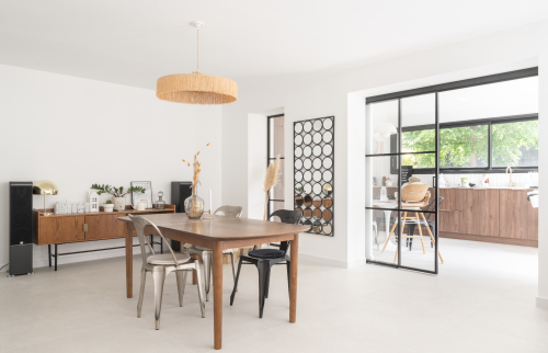 Installation d'une verrière sur-mesure