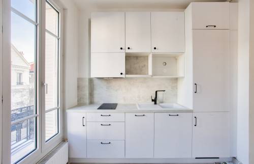 Ouverture d’une cuisine sur le salon