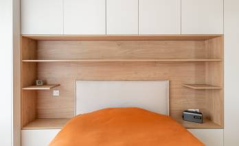 Optimisation de l'espace dans une chambre à Paris 16