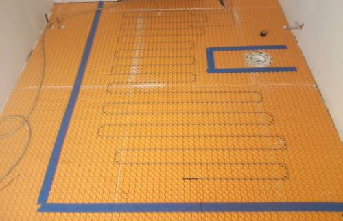 plancher chauffant électrique