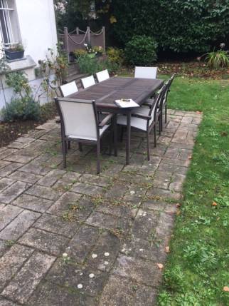 Ancienne terrasse avant les travaux de rénovation extérieure - Nantes 44