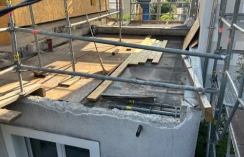 Travaux de maçonnerie pour une extension