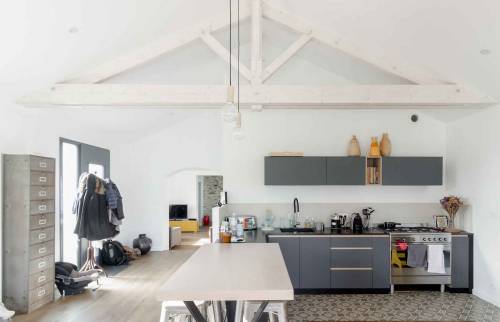 Cuisine - Rénovation de maison à la Haye Fouassière (44)