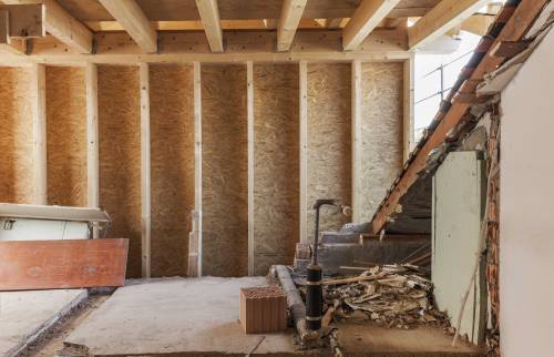 surélévation en cours