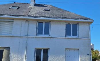 Couverture de toit en ardoise après travaux de rénovation de toiture - Machecoul Saint Même 44270