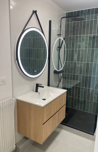 Salle de bain rénovée
