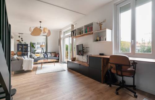 Extension rénovation de maison à Vertou- bureau