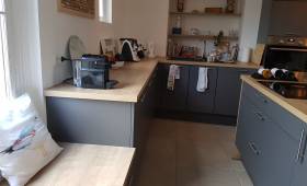 Rénovation de cuisine avec mobilier de cuisine contemporain - Toufflers 59390