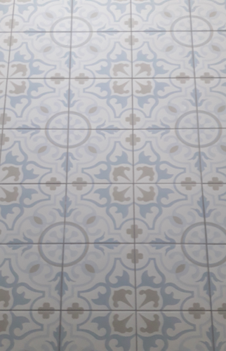 Carrelage décor carreaux de ciment