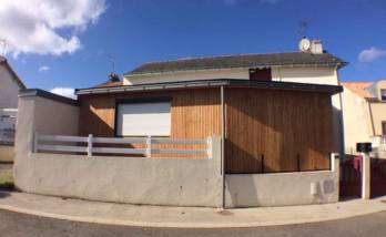 Extension en bois à Saint Herblain (44)