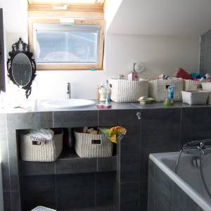 Réhabilitation et agrandissement d'un atelier - Salle de bain