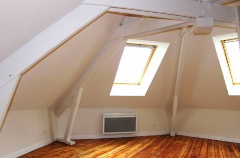 Avant et après aménagement des combles Libourne