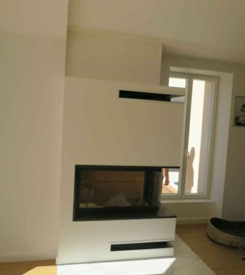 Installation de cheminée à foyer fermé - Pornic 44210