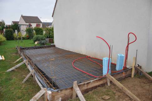 Préparation de la construction d'une extension de maison - Moissy-Cramayel 77550