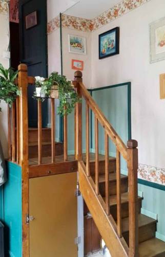 Escalier avant travaux