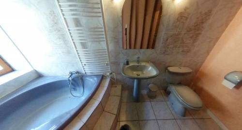 La salle de bain avant travaux