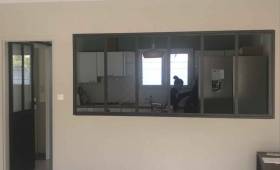 Après ouverture du mur porteur