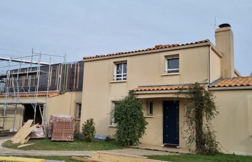 PROCHAINEMENT - Surélévation de maison en ossature bois à Vertou