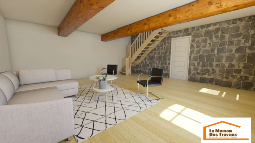 Rénovation de salon terminée