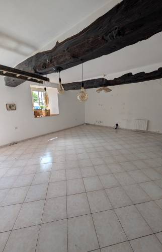 Détail du carrelage avant travaux