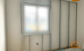 Pose de rail pour pose d'isolation