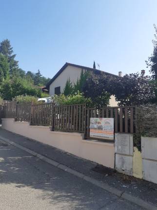 Clôture après travaux de rénovation extérieure - Meximieux 01800