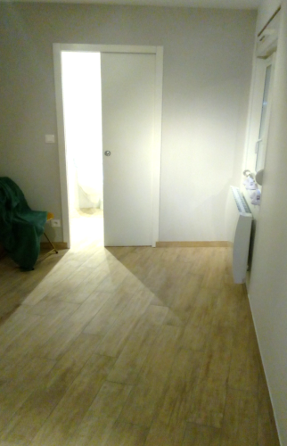 Porte à galandage pour facilité l'accès