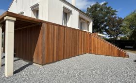 Création d'une terrasse bois à Breuillet 