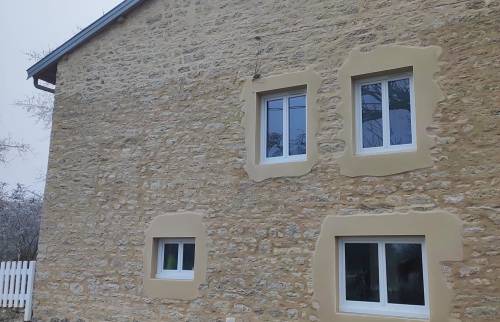 Rénovation façade en pierres