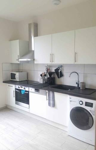 Rénovation appartement sur le Sillon Saint-Malo (cuisine)