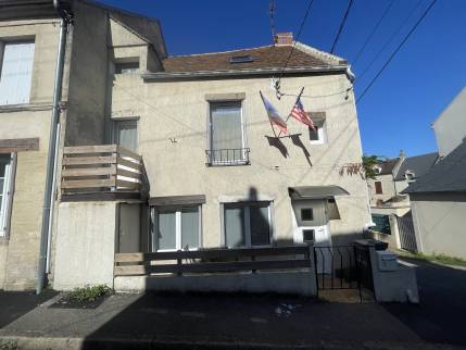 Maison avant le ravalement de façades (Ouistreham 14150)