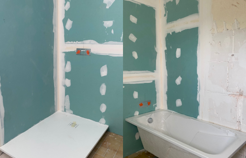 Travaux avant après Francheville