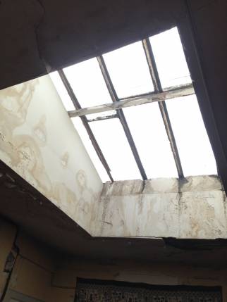 Avant la rénovation toiture et fenêtre de toit