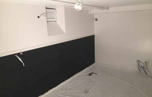 Préparation de la salle vidéo - Région parisienne