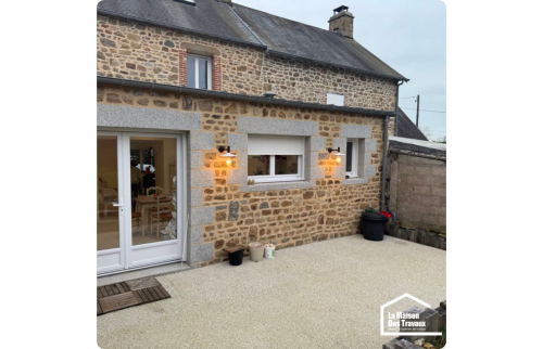 extension en pierre 
