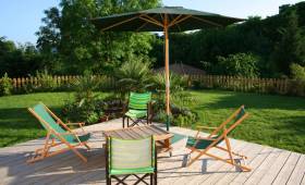 terrasse bois Vif Isère 
