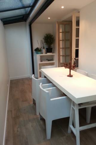 Installation d'un coin repas