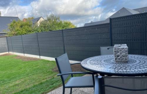 clôture rigide à St Gatien des Bois