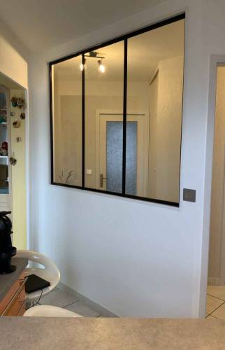 installation d'une verrière d'atelier Annecy (74) 