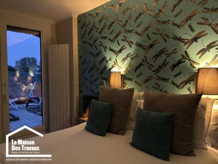 papier peint original chambre adulte