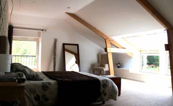 Création d'une chambre à coucher sous les toits Bellême