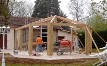 extension maison bois