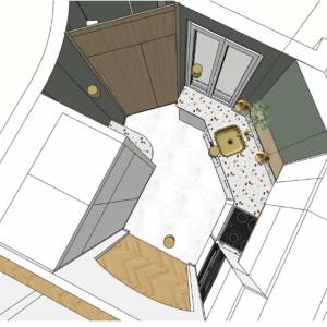 Conception d'une Cuisine à Paris - SOPHIE RAYMUNDIE - La Maison Des Architectes